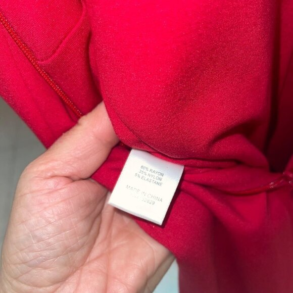 Lovers + Friends Womens Jumpsuit Size Medium Red Lavinia Wide Leg Sleeveless - Picture 5 of 10